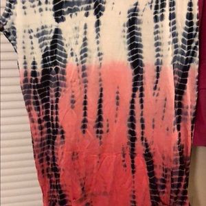 Venus ombré hooded jegging tank top